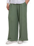 Dark Olive Crochet Pant - Khotwh